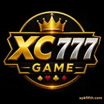 XC777 Game logo on a black background.